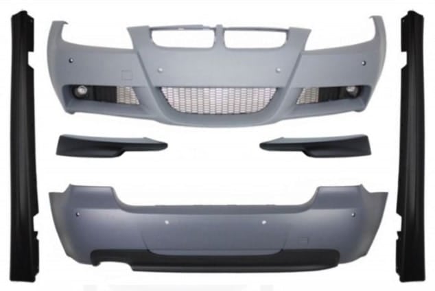 BMW 3 Serisi E90 (2005-2008) M-Tech Bodykit (Ön-Arka Tampon,Far Yıkamalı,Ön-Arka PDC,2b1 Çıkış,Marşpiyelli) Wender (51950409696) - Stokta Var BMW 3 Serisi E90 (2005-2008) M-Tech Bodykit (Ön-Arka Tampon,Far Yıkamalı,Ön-Arka PDC,2b1 Çıkış,Marşpiyelli) Wender (51950409696) - Parça Hattı - Stok Kodu: E90-23977 - PARÇA HATTI