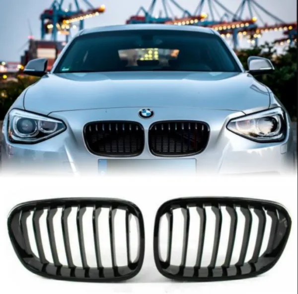 BMW 1 Serisi F20 2012-2018 Panjur (Set) PianoSiyah Wender 51712240773