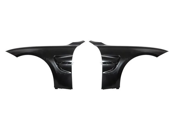 BMW 3 Serisi F30 2012-2018 Çamurluk Ön; Set; Krom Çitalı Sac F80 M3 Wender 8066915916S