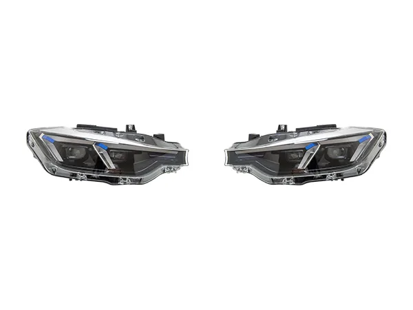 BMW 3 Serisi F30 2012-2018 Komple Far Set [MODIFIYE: G20] Halojen > LED Tak Çalıştır 2012-16 Wender 63117314537