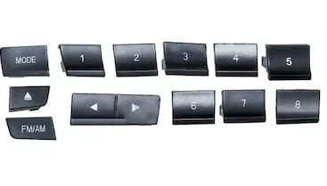 BMW 4 Serisi F32 2011-2018 Radyo Tuş Takımı Set:12ad Wender 61316814188