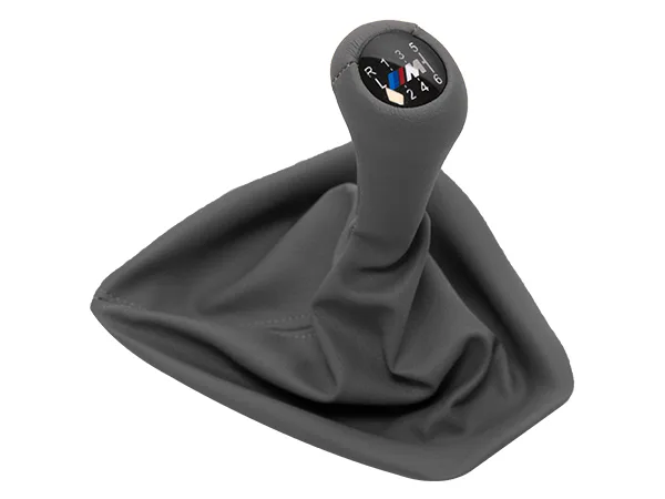 BMW 3 Serisi E92 2006-2013 Topuzlu Vites Körüğü 6 İleri Man.Şanz Gri Suni Deri Işıklı M Wender 25112283040GR