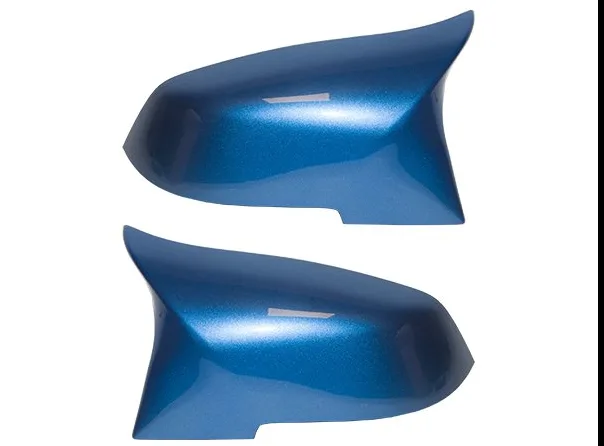 BMW 4 Serisi F32 2011-2018 Ayna Kapağı Set Mavi M4 Wender 51162222544