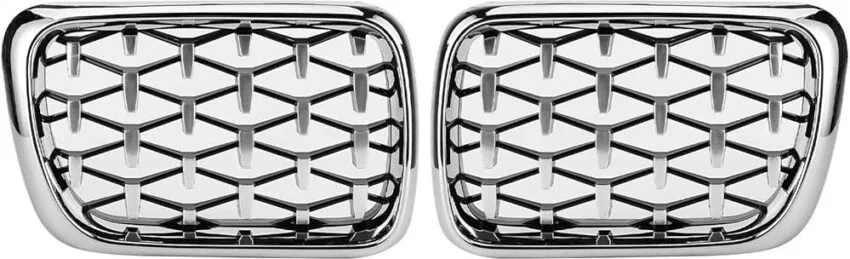 BMW 3 Serisi E36 1991-1998 Panjur (Set) Krom/Krom/Siyah -Diamond- 1997-99 (Wender) 51138195152