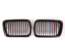 BMW 3 Serisi E36 1991-1998 Panjur (Set) Piano-Siyah ///M-Renkli 1997-99 (Wender) 51138195152
