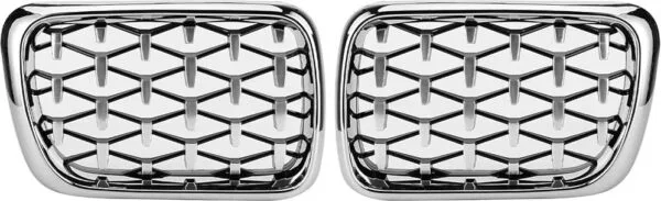 BMW 3 Serisi E36 1991-1998 Panjur (Set) Siyah/Krom/Siyah -Diamond- 1997-99 (Wender) 51138195152