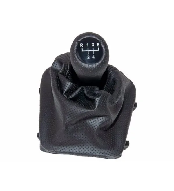 BMW 3 Serisi E36 1991-1998 Topuzlu Vites Körüğü -5 İleri- Man.Şanz; Siyah Noktalı Suni Deri -///M- (Wender) 51320938885BK
