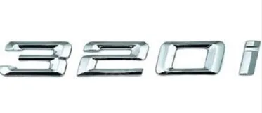 BMW 3 Serisi E46 (1998-2005) Bagaj Yazısı ''320i'' Wender (51148195153)