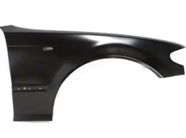 BMW 3 Serisi E46 1998 - 2005 Çamurluk Ön Sağ (Delikli Sac) -Sedan- 2002-04 41357042324 (Wender)
