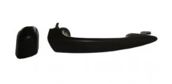 BMW 3 Serisi E46 1998 - 2005 Kapı Kolu Arka Dış Sol (Pütürlü) Siyah 2001-05 51217253455 (Wender)