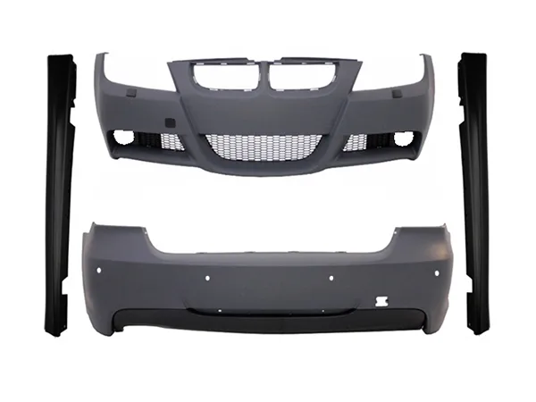 BMW 3 Serisi E90 (2005-2008) M-Tech Bodykit (Far Yıkamalı,Arka PDC,2b1 Çıkış,Marşpiyeller) Wender (51950409695)