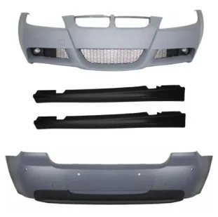 BMW 3 Serisi E90 (2005-2008) M-Tech Bodykit (Ön-Arka Tampon,Ön-Arka PDC,2b1 Çıkış,Marşpiyelli) Wender (51950409693)