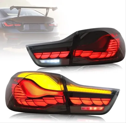BMW 4 Serisi F32/F36 (2014-2020) Dragon Led Stop Smoke