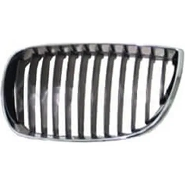 BMW 1 Serisi E87 2003-2010 Panjur Sol Krom/Siyah Açık-Tip 2004-07