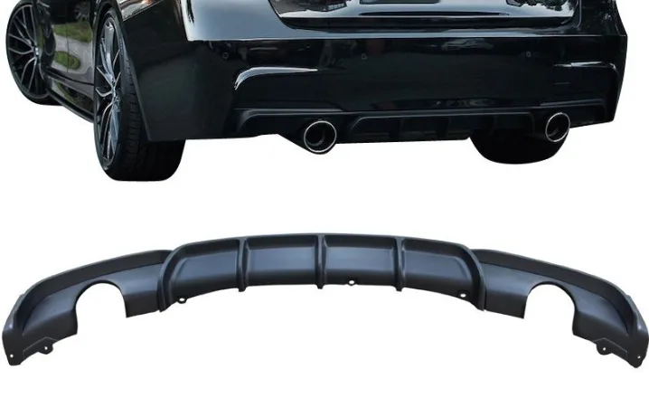 BMW 3 Serisi F30 2012-2018 Tampon Difüzörü Arka; 1B2 Çıkış M Performance Wender 51192291414