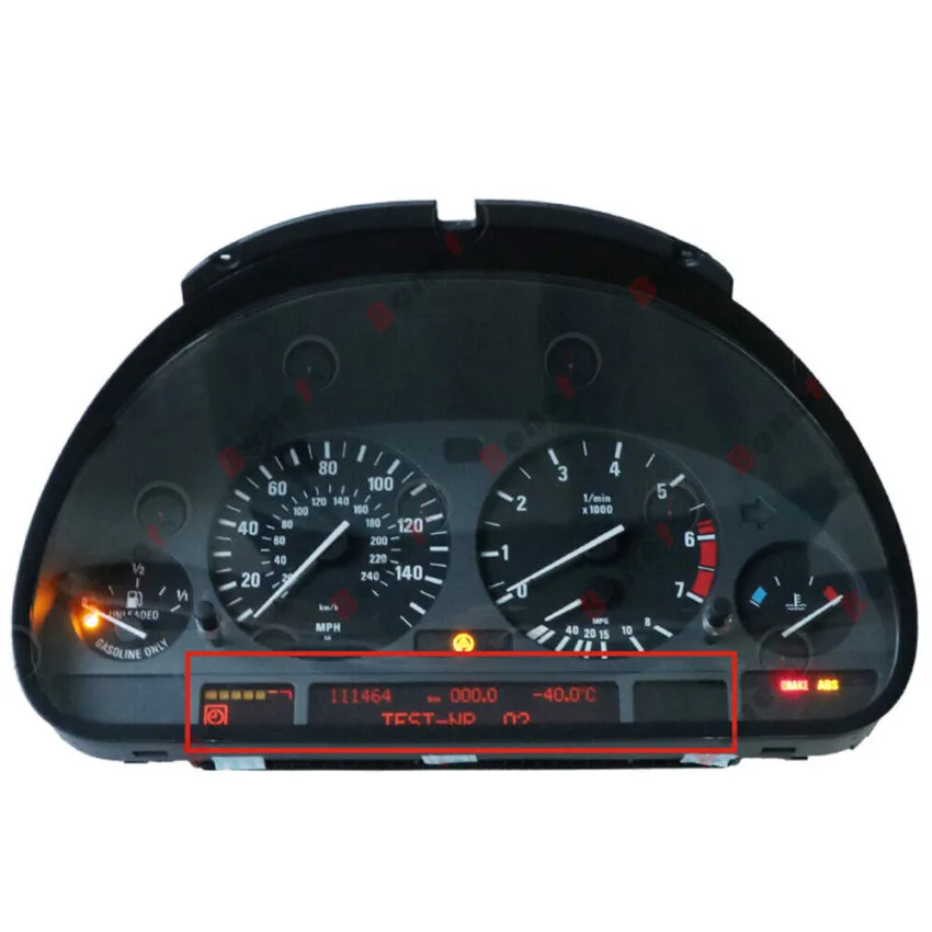 BMW 5 Serisi E39 1996-2003 Gösterge Panel Zemin Kağıdı Wender 62119147699