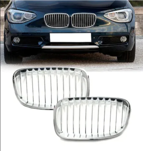BMW 1 Serisi F20 2012-2018 Panjur (Set) Krom/Titan Urban Wender 51137262119