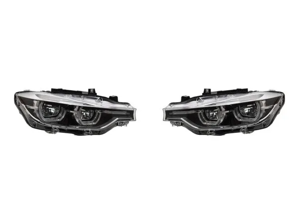 BMW 3 Serisi F30 2012-2018 Komple Far Set [MODIFIYE: F30] LED Tak Çalıştır 2012-16 Wender 63117314534