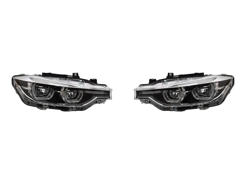 BMW 3 Serisi F30 2012-2018 Komple Far Set [MODIFIYE: F30] LED Tak Çalıştır 2012-16 Wender 63117314534