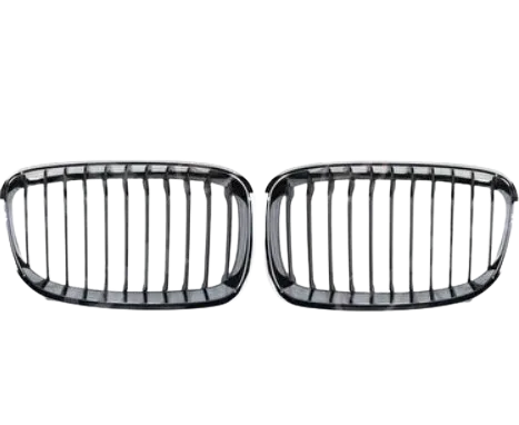BMW 1 Serisi F20 2012-2018 Panjur (Set) Krom/Siyah Sport Wender 51712240773