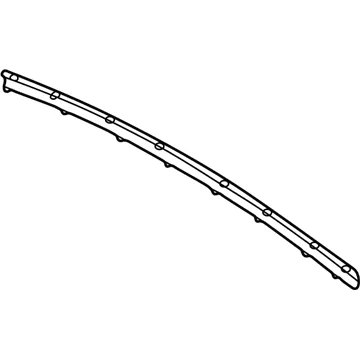 BMW 5 Serisi E39 1996-2003 Tampon Nikelajı Arka Orta 2001-03 Wender 51127005947
